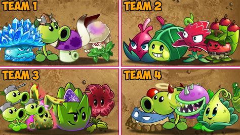 Pvz 2 Random 5 Plant Teams Vs 6 Random Zombie Teams What Is The