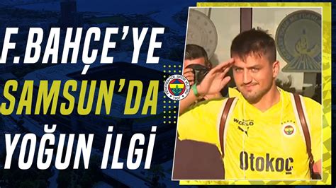 FENERBAHÇE SAMSUN DA ŞAMPİYONLAR GİBİ KARŞILANDI İŞTE O GÖRÜNTÜLER