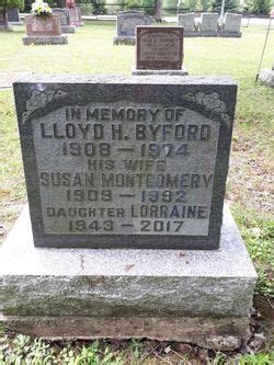 Susan Montgomery Byford 1909 1992 Memorial Find A Grave