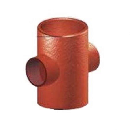 Saint Gobain PAM UK Ensign Cast Iron 50mm Double BSPT 88deg Boss Pipe