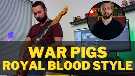 Black Sabbath War Pigs Royal Blood Style Bass Cover Feat Eloy