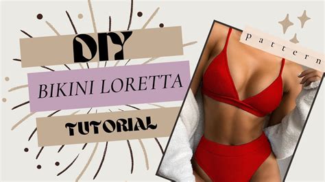 DIY Bikini Sewing Tutorial How To Make A Bikini Set Triangle Bikini Top Bottom Size