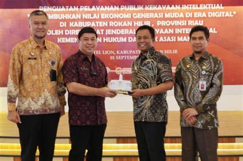 Wabup Rohil Hadiri Penguatan Pelayanan Publik Kekayaan Intelektual