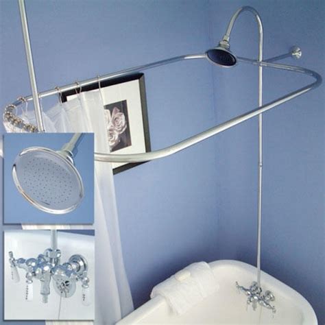 Marvelous Clawfoot Tub Shower Conversion Kit Gooseneck Clawfoot Tub