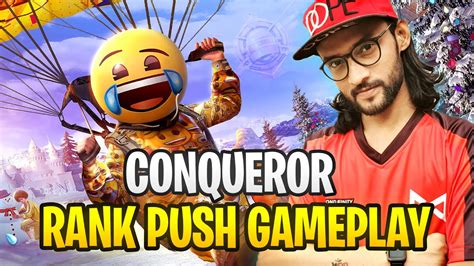 Hardcore Conqueror Rank Push Gameplay Bgmi Live With Fury Gaming