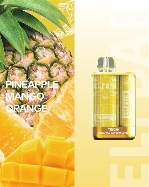 Elfbar Te Pineapple Mango Orange Elf Bar Vape Shop