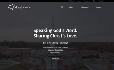 SmartFrog Web | Mount Vernon Church - SmartFrog Web