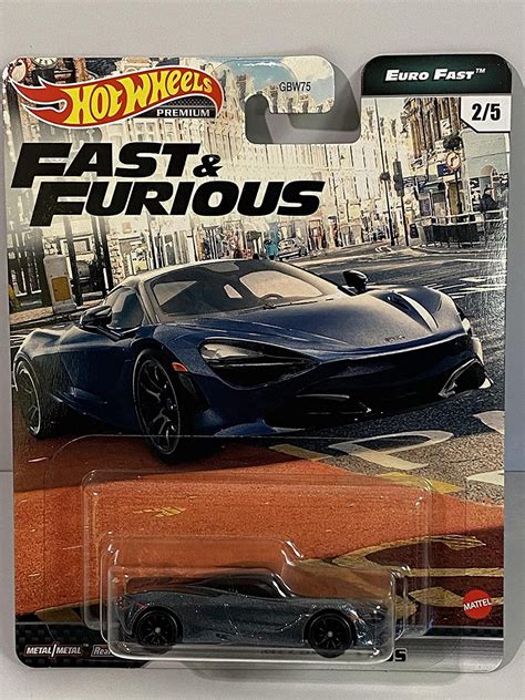Hot Wheels Premium Fast Furious McLaren 720S Pearl Gray Euro Fast 2 5 Walmart