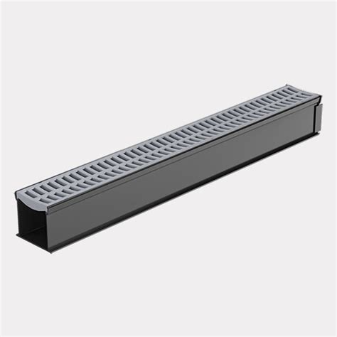 Rain Drain™ Trade 1m W Grey Plastic Grate And Joiner Archipro Au