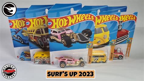 Hot Wheels Surf S Up 2023 The Complete Set Including The Treasure