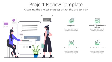 Project Review Template Free Download PowerPoint Template Free Download