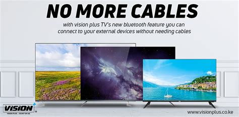 vision  adds bluetooth connectivity   smart tvs