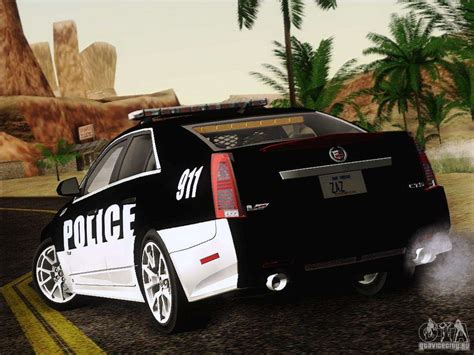 Cadillac Cts V Police Car For Gta San Andreas