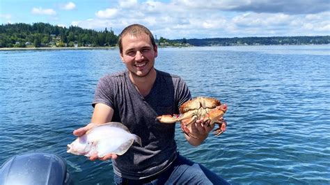 Fishing Crabbing Cooking On The Boat Puget Sound YouTube