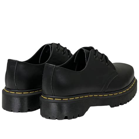 Фирменные ботинки Dr Martens 1461 Bex Smooth Leather Square Oxford Black