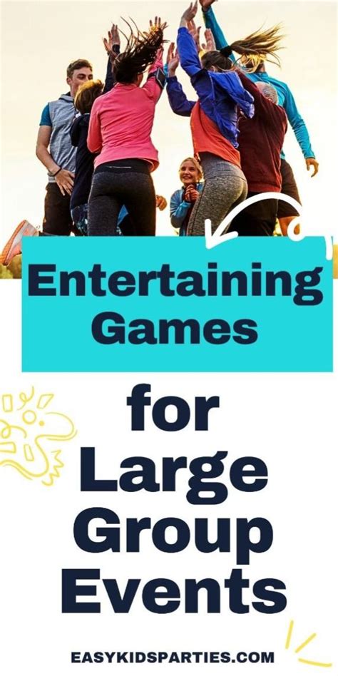 Great Party Games For Large Groups In 2024 Large Group Games Kids