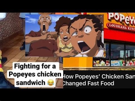 The Boondocks Episode And The Popeyes Chicken Sandwich Rpopeyes