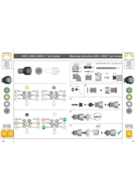 Stecker Set P Gelb Ass Ass Weiblich Hoelzle