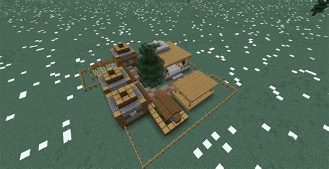 Minecraft Custom Village MC-Edit schematic Minecraft Map