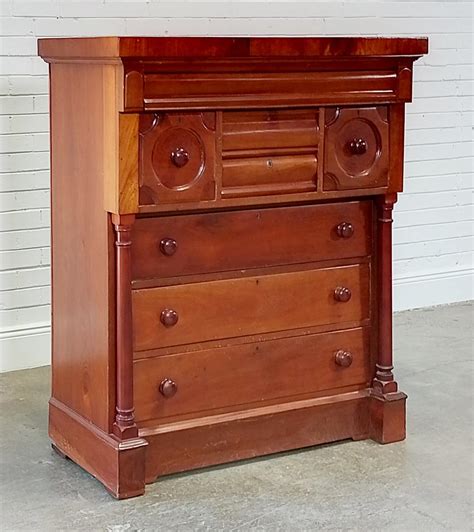 Lot Late Th Century Colonial Cedar Chest Of Eight Drawers With