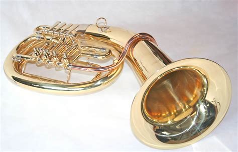 Bb baritone horn, high quality, gold - Karl Glaser | eBay