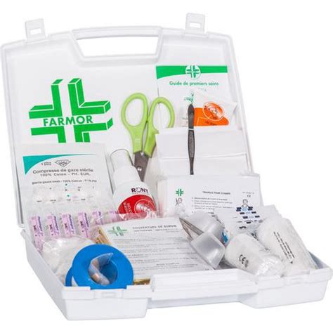 Trousse de secours Couvreur Étancheur FARMOR Manutan fr