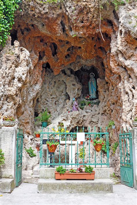 Virgin Mary Grotto Photograph By Borislav Marinic Pixels