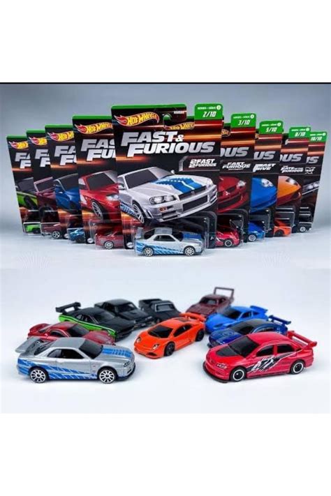HOT WHEELS Fast And Furıous 10lu Set 1 64 uzunkart Fiyatı Yorumları