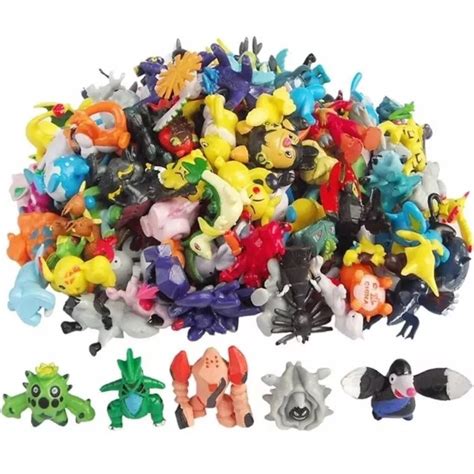 Kit 15 Miniaturas Pokémon Go 2 3 Cm Brinquedo Coleção BeeCost