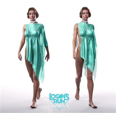 Daniel J Burns Jessica 6 Vers 2 Logans Run Logans Run Space Girl Costume Cosplay Woman