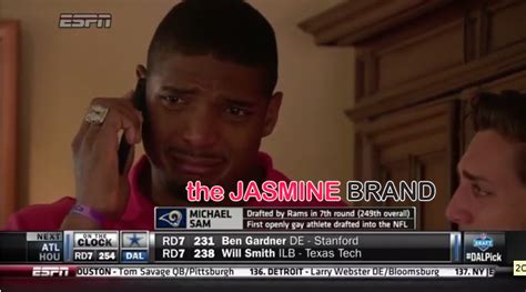 Video Sealed With A Kiss Michael Sam Becomes St Openly Gay Player