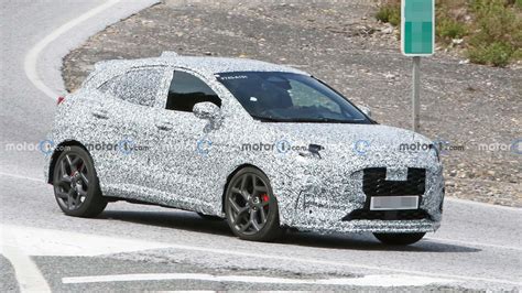 2024 Ford Puma St Facelift Spied For The First Time