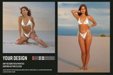 Beach Bikini Mockups Premium Free PSD Mockup Store