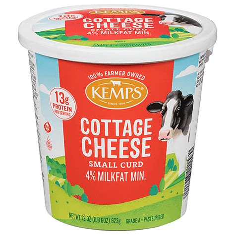 Kemps Cottage Cheese Small Curd 4 Milkfat Min 6 Oz Shop FairPlay