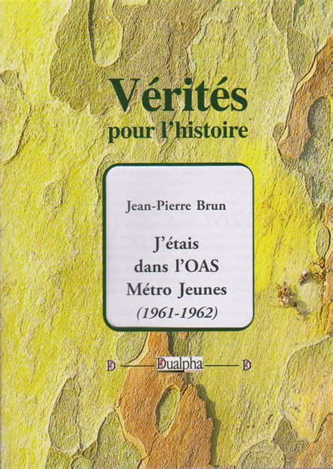 Deltas Collines Livres Sur L Oas V Rit S Pour L Histoire Jean