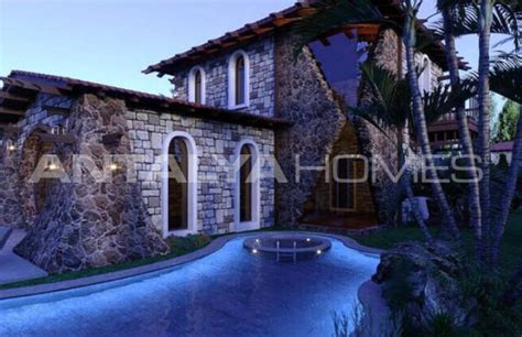 Houses With Natural Stone And Private Pool In Fethiye Turkey