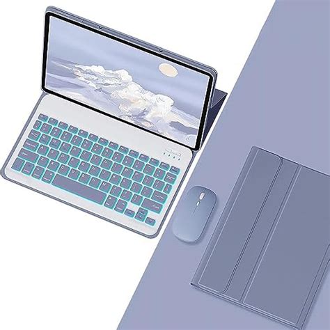 HEUCYL Étui avec Clavier pour Tablette Lenovo Tab P12 12 7 TB370FU