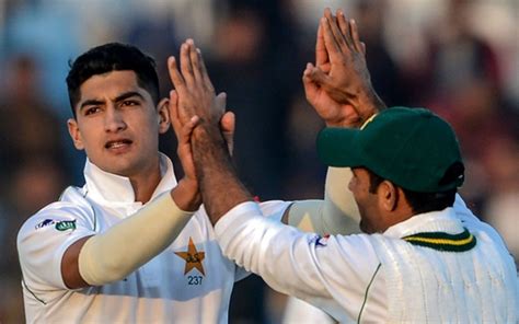 Naseem Shah becomes the youngest bowler to take a Test hat-trick