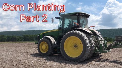 John Deere 8320R Planting Corn YouTube