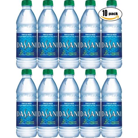 Dasani Water Enhanced With Minerals 169 Fl Oz Bottle Pack Of 10 Total Of 169 Fl Oz