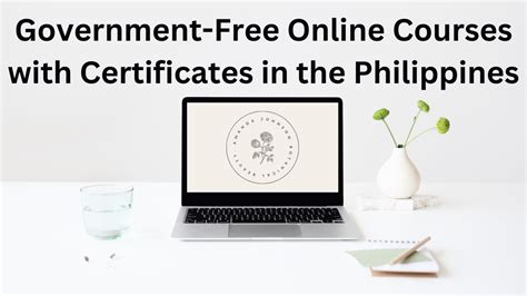 Top Government Free Online Courses With Certificates In The