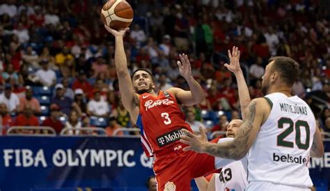 Cómo quedó el Juego de Puerto Rico y Lituania baloncesto los boricuas