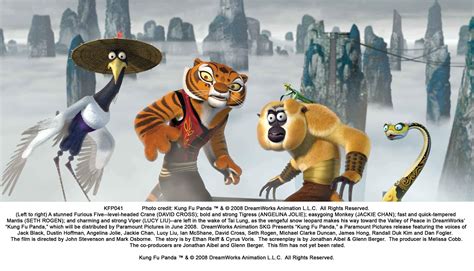 Furious Five Kung Fu Panda 12