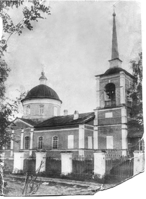 Церковь Воскресения Словущего, Избоищи (Чагодощенский район ...