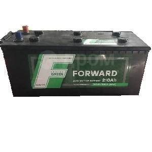 Аккумулятор Forward 6CT-210 а/ч Green конус L о/п (евро), сурьмянистый ...