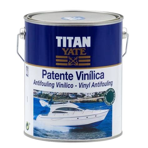 Pintura Titan Yate Marino Patente Vin Lica Azul Cobre Litros