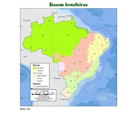 Climas E Biomas Do Brasil - Observando os mapas de biomas e de climas do Brasil, aponte o clima e o ...