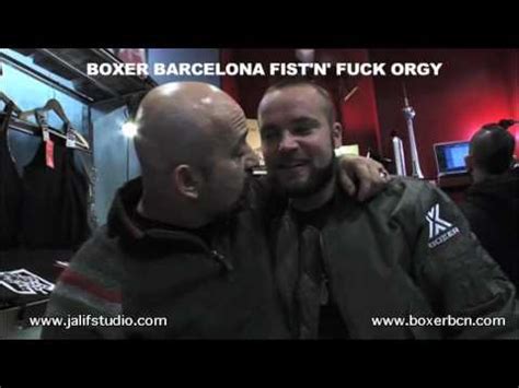 MAKING OF DE LA PELI BOXER BARCELONA FIST N FUCK ORGY DE JALIFSTUDIO