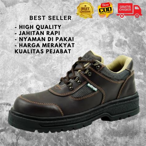 Jual Sepatu Kerja Boots Safety Ujung Besi Gunung Hiking Hipzo M