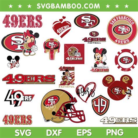 San Francisco 49ers SVG Bundle